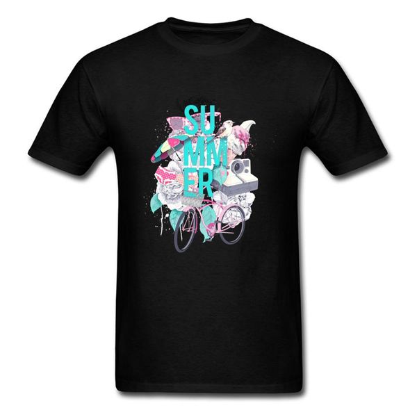 summer men t-shirt umbrella flower bird bicycle cartoon male black t shirts casual chic short sleeve breathable fun tees, White;black
summer men t-shirt umbrella flower bird bicycle cartoon male black t shirts casual chic short sleeve breathable fun tees, White;black