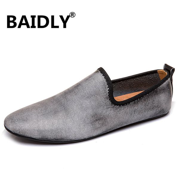 men casual shoes spring autumn men loafers moccasins slip on leather men's flats shoes high quality, Black
men casual shoes spring autumn men loafers moccasins slip on leather men's flats shoes high quality, Black