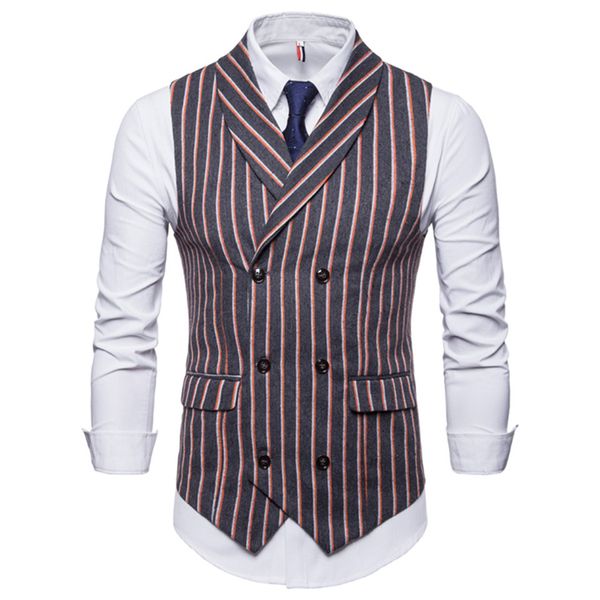 new arrival men's classic striped waistcoat vest handkerchief party wedding vest suit pocket men's vest business waistcoat, Black;white
new arrival men's classic striped waistcoat vest handkerchief party wedding vest suit pocket men's vest business waistcoat, Black;white