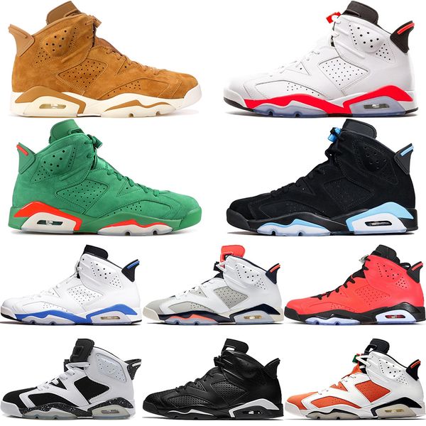 6 6s MenBasketball Shoes Aleali May Gatorade Green Golden Harvest New Bred CNY Black Cat Infrared Carmine Toro Designer Sneakers 41-47
6 6s MenBasketball Shoes Aleali May Gatorade Green Golden Harvest New Bred CNY Black Cat Infrared Carmine Toro Designer Sneakers 41-47