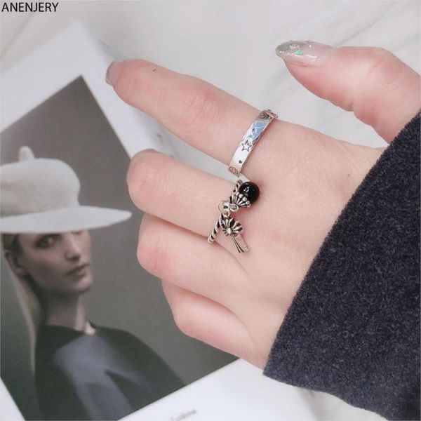 anenjery vintage moon star open thai silver ring 925 sterling silver smiling face finger rings for fashion women jewelry s-r613, Golden;silver
anenjery vintage moon star open thai silver ring 925 sterling silver smiling face finger rings for fashion women jewelry s-r613, Golden;silver