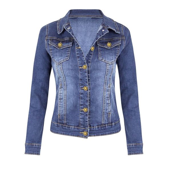 women's denim jacket short fashion women's casual coat long sleeve pocket button coat female bomber jackets windbreaker woman, Black;brown
women's denim jacket short fashion women's casual coat long sleeve pocket button coat female bomber jackets windbreaker woman, Black;brown