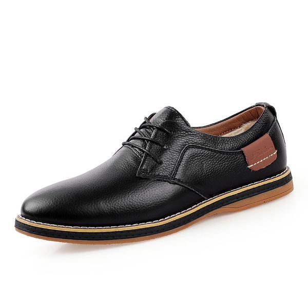 youqijia 2019 winte men's cashmere dress shoe leather oxford zapatos lace up formal business casual shoes breathable flat shoes, Black
youqijia 2019 winte men's cashmere dress shoe leather oxford zapatos lace up formal business casual shoes breathable flat shoes, Black