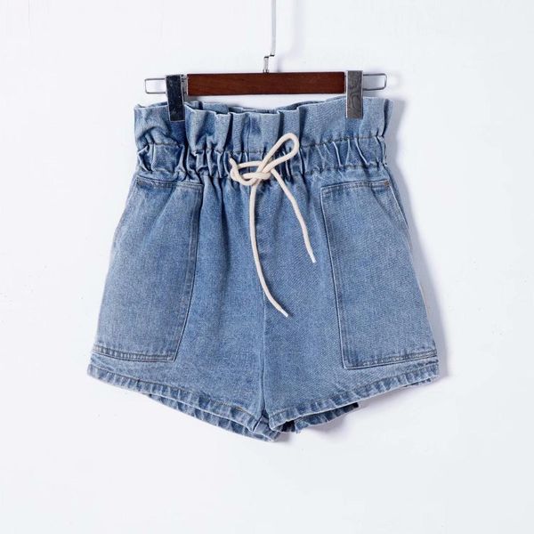 western style 2018 autumn new arrival high waisted denim shorts with large pockets fashion short jeans feminina ing, White;black
western style 2018 autumn new arrival high waisted denim shorts with large pockets fashion short jeans feminina ing, White;black