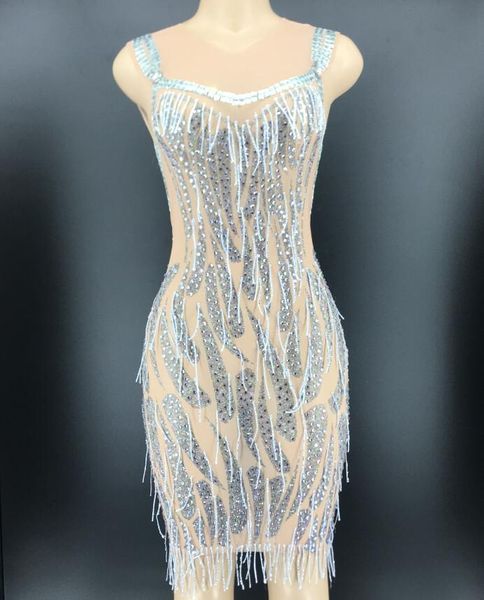 silver rhinestones tassel mesh dress women singer prom dancer outfit transparent dress birthday celebrate youdu, Black;red
silver rhinestones tassel mesh dress women singer prom dancer outfit transparent dress birthday celebrate youdu, Black;red