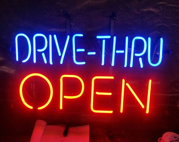 drive-thru open неоновая вывеска ресторан реклама развлечения украшение художественная витрина настоящая стеклянная лампа металлический карк
drive-thru open неоновая вывеска ресторан реклама развлечения украшение художественная витрина настоящая стеклянная лампа металлический карк