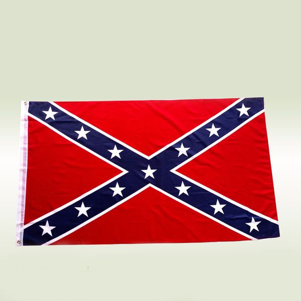 

Free shipping othe Confederate Battle Flags Two Sides Printed Flag Confederate Rebel Civil War Flag National Polyester Flags