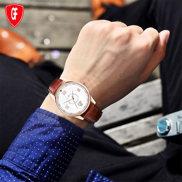 mens watches leather watch whateve late anyway letter quartz watch watches pointer glow montre homme 2019 mechanical, Slivery;brown
mens watches leather watch whateve late anyway letter quartz watch watches pointer glow montre homme 2019 mechanical, Slivery;brown