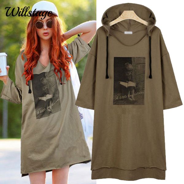 willstage 5xl plus size dress hoodies women loose casual oversize mini dresses with hooded 2018 autumn winter clothes female, White;black
willstage 5xl plus size dress hoodies women loose casual oversize mini dresses with hooded 2018 autumn winter clothes female, White;black