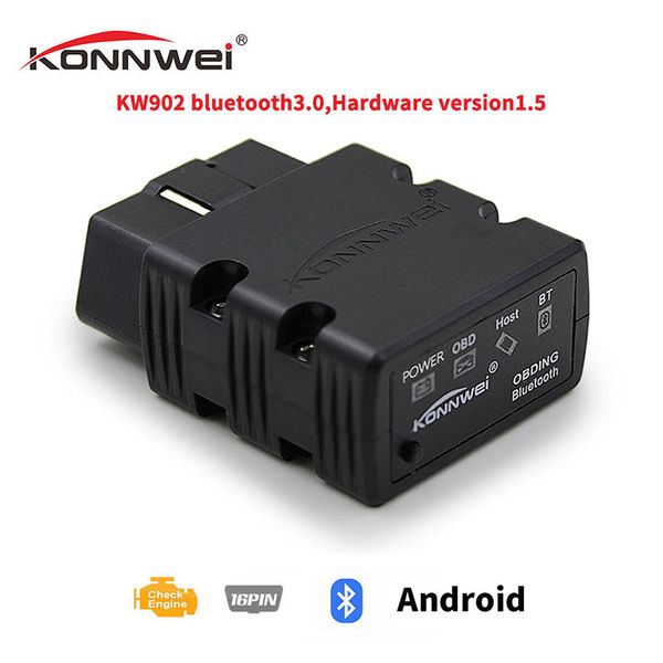 konnwei kw902 obd2 bluetooth elm327 v1.5 obd2 scanner interface mini bt3.0 wireless scanner diagnostic tool for android konnwei
konnwei kw902 obd2 bluetooth elm327 v1.5 obd2 scanner interface mini bt3.0 wireless scanner diagnostic tool for android konnwei