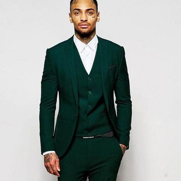 brand new green men wedding tuxedos peak lapel slim fit groom tuxedos excellent men jacket blazer 3 piece suit(jacket+pants+tie+vest) 2467, Black;gray
brand new green men wedding tuxedos peak lapel slim fit groom tuxedos excellent men jacket blazer 3 piece suit(jacket+pants+tie+vest) 2467, Black;gray