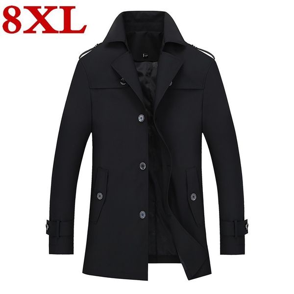 8xl plus size 2019 spring mens trench coat slim fit long coats men british style business outwear classic jacket, Black;brown
8xl plus size 2019 spring mens trench coat slim fit long coats men british style business outwear classic jacket, Black;brown