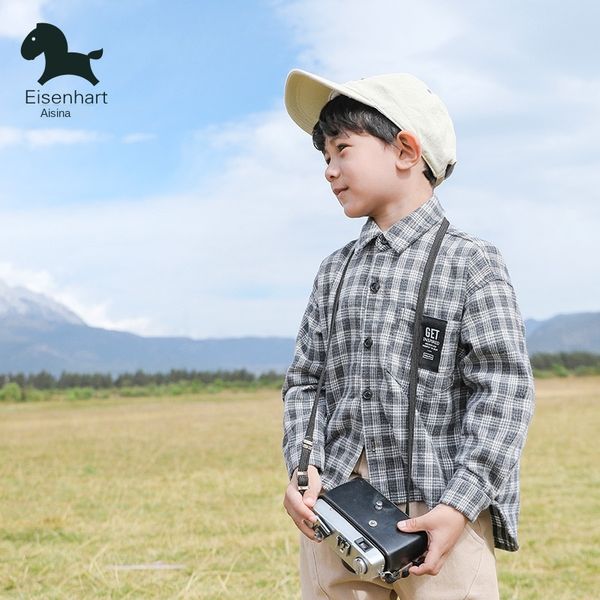 isina boy plaid 2020 autumn children's tong chen shan tong chen shan jacket children's shirt shirt baby long sleeve handsome top, White;black
isina boy plaid 2020 autumn children's tong chen shan tong chen shan jacket children's shirt shirt baby long sleeve handsome top, White;black