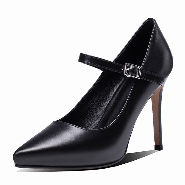 genuine leather women pumps 2020 spring autumn wedding pointed toe high heels party office black gray shoes woman
genuine leather women pumps 2020 spring autumn wedding pointed toe high heels party office black gray shoes woman