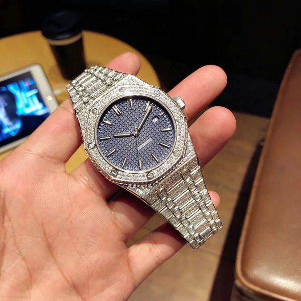 super diamond watch west iron city machinery movement watches 41mm *10mm manual diamond designer watches folding table buckle waterproof 50m, Slivery;brown
super diamond watch west iron city machinery movement watches 41mm *10mm manual diamond designer watches folding table buckle waterproof 50m, Slivery;brown