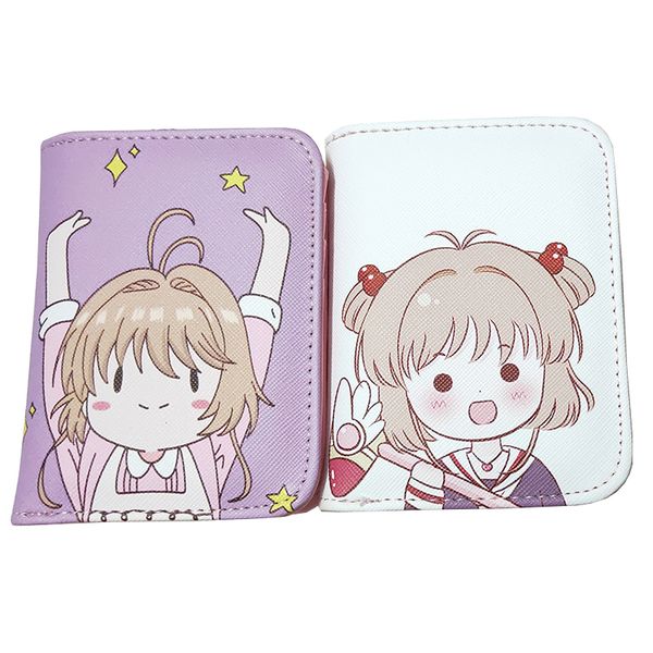 cardcaptor sakura women card captor sakura short wallet zipper female coin purse change card holder purse anime cartera mujer, Red;black
cardcaptor sakura women card captor sakura short wallet zipper female coin purse change card holder purse anime cartera mujer, Red;black