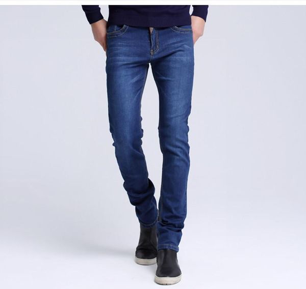 straight basic classic mens casual slim jeans men washed stretch denim quality fit loose waist jeans for jean solid regular, Blue
straight basic classic mens casual slim jeans men washed stretch denim quality fit loose waist jeans for jean solid regular, Blue