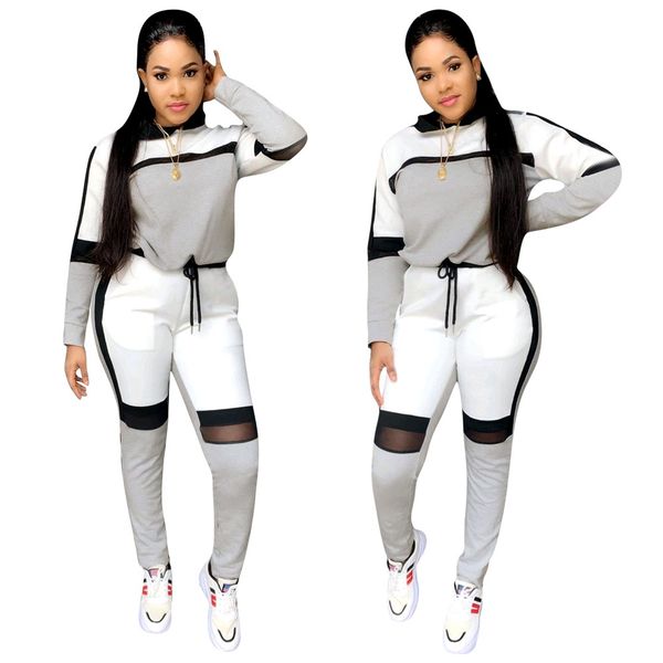 fashion women two piece set pants sports suit female high waist long pants 2 pieces tracksuit fashion spring autumn women clothing, White
fashion women two piece set pants sports suit female high waist long pants 2 pieces tracksuit fashion spring autumn women clothing, White