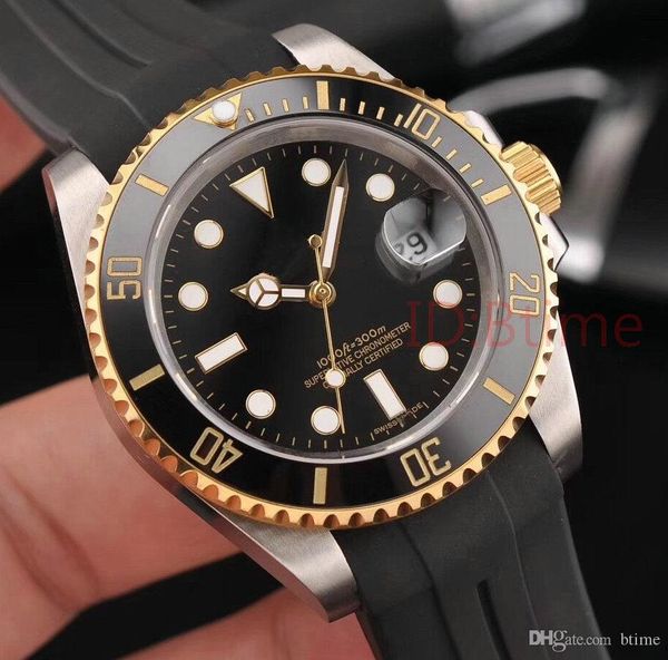 rubber new luxury ceramic bezel designer mens mechanical stainless steel automatic movement watch sport self-wind watches wristwatches, Slivery;brown
rubber new luxury ceramic bezel designer mens mechanical stainless steel automatic movement watch sport self-wind watches wristwatches, Slivery;brown