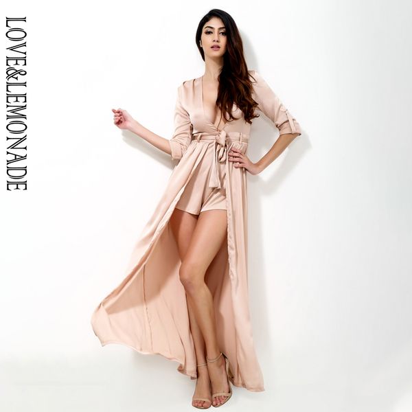 love&lemonade fashion nude color flash fabric long sleeve jumpsuits tb 8862, Black;white
love&lemonade fashion nude color flash fabric long sleeve jumpsuits tb 8862, Black;white