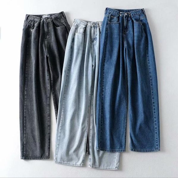 women's jeans loose wide american-style washing color loose-fit slimming cowboy mopping pants entity winter cross vintage, Blue
women's jeans loose wide american-style washing color loose-fit slimming cowboy mopping pants entity winter cross vintage, Blue
