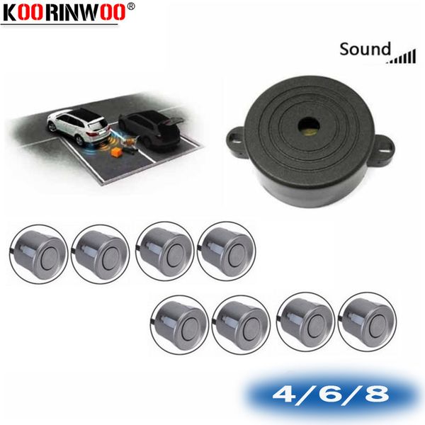 koorinwoo parkmaster car parking sensors kit buzzer reverse radar alert car detector probe system black grey parking accossories
koorinwoo parkmaster car parking sensors kit buzzer reverse radar alert car detector probe system black grey parking accossories