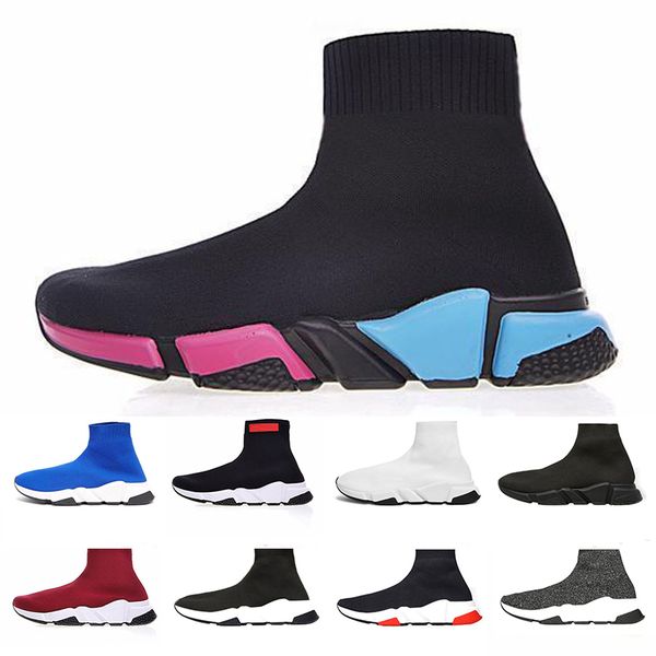 With Box 2019 Luxury Sock Shoe Speed Trainer Designer Running Sneakers Solid Speed Trainers Sock Race Runners Boots Casual Shoes 36-45 
With Box 2019 Luxury Sock Shoe Speed Trainer Designer Running Sneakers Solid Speed Trainers Sock Race Runners Boots Casual Shoes 36-45