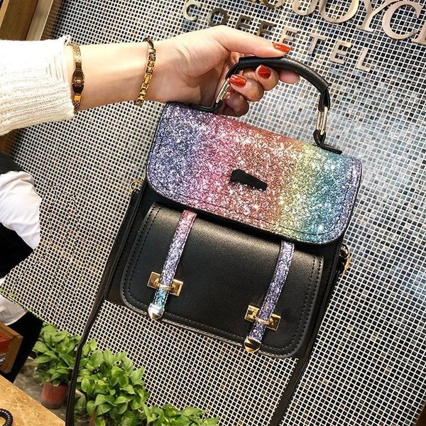female 2020 new fashion student korean sequin travel schoolbag trend bags shoulder shoulder bag
female 2020 new fashion student korean sequin travel schoolbag trend bags shoulder shoulder bag