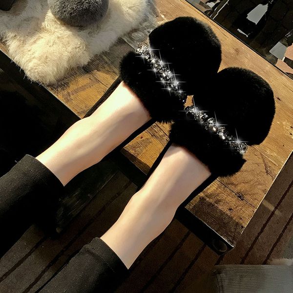 2019 shoes women winter warm 100% genuine leather flat shoes casual loafers slip on women's flats plush moccasins lady, Black
2019 shoes women winter warm 100% genuine leather flat shoes casual loafers slip on women's flats plush moccasins lady, Black