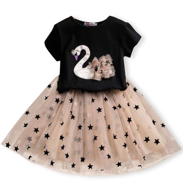 summer new short sleeves 2pcs dress for girls cute flamingo unicorn printed children cartoon clothes 3-8y kids dresses suits, Red;yellow
summer new short sleeves 2pcs dress for girls cute flamingo unicorn printed children cartoon clothes 3-8y kids dresses suits, Red;yellow