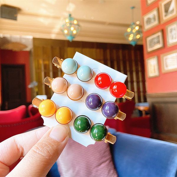 new children's colorful cute small peas hairpin korean sweet girl princess fashion simple duckbill clip hair accessories, Slivery;white
new children's colorful cute small peas hairpin korean sweet girl princess fashion simple duckbill clip hair accessories, Slivery;white