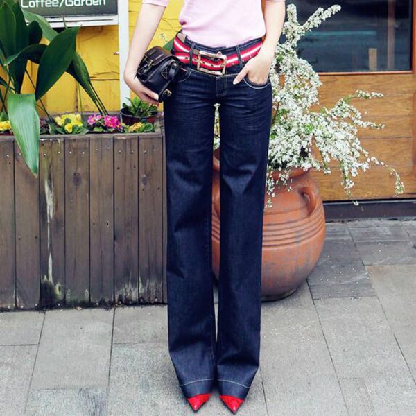 2018 new spring and autumn office lady brand plus size loose cotton female women girls wide leg pants trousers clothes 79114, Blue
2018 new spring and autumn office lady brand plus size loose cotton female women girls wide leg pants trousers clothes 79114, Blue
