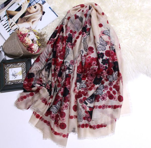 2019 Luxury Cashmere Scarves For Women Rose And Skull Print Winter Muffler Femme Warm Cshmere Scarf Lady's Muffler Pashmina Headband High Qu
2019 Luxury Cashmere Scarves For Women Rose And Skull Print Winter Muffler Femme Warm Cshmere Scarf Lady's Muffler Pashmina Headband High Qu