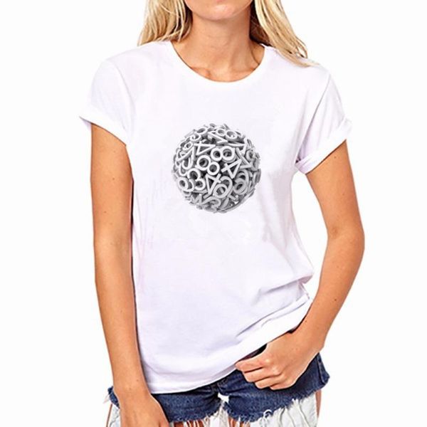 number ball print t shirt women short sleeve o neck loose tshirt 2020 summer fashion women tee shirt, White
number ball print t shirt women short sleeve o neck loose tshirt 2020 summer fashion women tee shirt, White