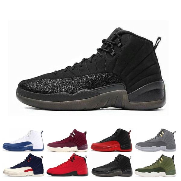 2019 New 12 12s men Basketball Shoes Sneakers Winterized Gym red Taxi FLU GAME Dark grey 12s mens sports shoes 7-13
2019 New 12 12s men Basketball Shoes Sneakers Winterized Gym red Taxi FLU GAME Dark grey 12s mens sports shoes 7-13