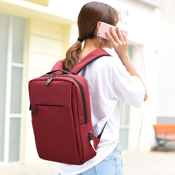 men's backpack, trendy travel bag, minimalist computer bag