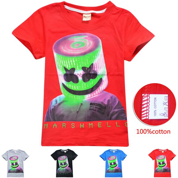 4 colors 6-14t kids boys girls cartoon printed cotton t shirts tees dj marshmello kids tee shirts kids designer clothes dhl jy142, Blue
4 colors 6-14t kids boys girls cartoon printed cotton t shirts tees dj marshmello kids tee shirts kids designer clothes dhl jy142, Blue