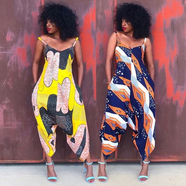 2019 new fashion style african women printing polyester plus size long jumpsuit s-2xl, Red
2019 new fashion style african women printing polyester plus size long jumpsuit s-2xl, Red