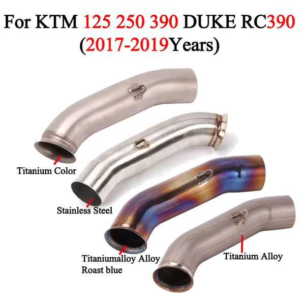for duke 390 250 125 duke rc 390 rc390 2017 2018 motorcycle moto exhaust muffler mid middle pipe slip-on rc390
for duke 390 250 125 duke rc 390 rc390 2017 2018 motorcycle moto exhaust muffler mid middle pipe slip-on rc390