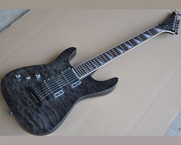 factory wholesale left handed black electric guitar with floyd rose,black hardwares,flame maple veneer,offering customized service
factory wholesale left handed black electric guitar with floyd rose,black hardwares,flame maple veneer,offering customized service