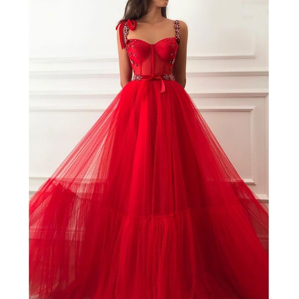 princess red crystals long prom dresses 2019 a line tulle arabic african girl pageant formal evening dress abendkleider, White;black
princess red crystals long prom dresses 2019 a line tulle arabic african girl pageant formal evening dress abendkleider, White;black