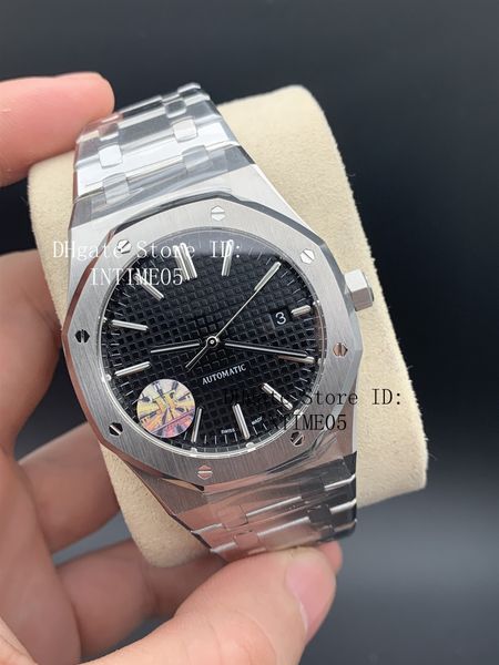 4 color jf upgrade v5 edition 41mm black textured dial miyota 9015 cal.3120 movement full steel mens watches 15400 dive royal wristwatches, Slivery;brown
4 color jf upgrade v5 edition 41mm black textured dial miyota 9015 cal.3120 movement full steel mens watches 15400 dive royal wristwatches, Slivery;brown
