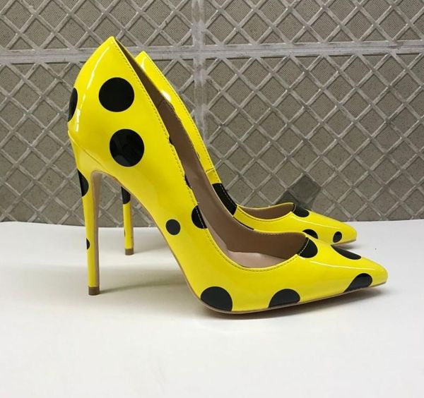 2019 new women lady yellow patent leathe poined toes high heeled shoes single shoes pumps high heels shoes wedding 10cm 12cm, Black
2019 new women lady yellow patent leathe poined toes high heeled shoes single shoes pumps high heels shoes wedding 10cm 12cm, Black