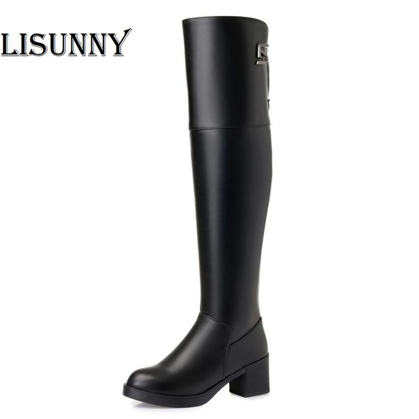2020 over knee boots women new genuine leather women knee high boots high-heeled trend female knight shoes, Black
2020 over knee boots women new genuine leather women knee high boots high-heeled trend female knight shoes, Black