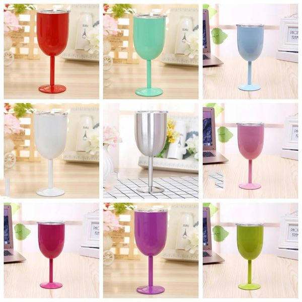wine goblets stainless steel tumblers 9 colors double wall insulated travel party wine mugs 10oz ysy386-l
wine goblets stainless steel tumblers 9 colors double wall insulated travel party wine mugs 10oz ysy386-l
