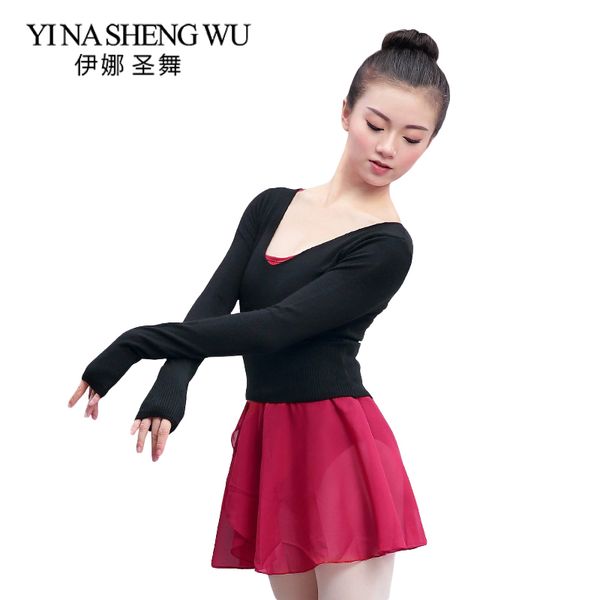 stage wear ballet autumn winter v neck high waist dance sweater coat girls women long-sleeve ladies, Black;red
stage wear ballet autumn winter v neck high waist dance sweater coat girls women long-sleeve ladies, Black;red