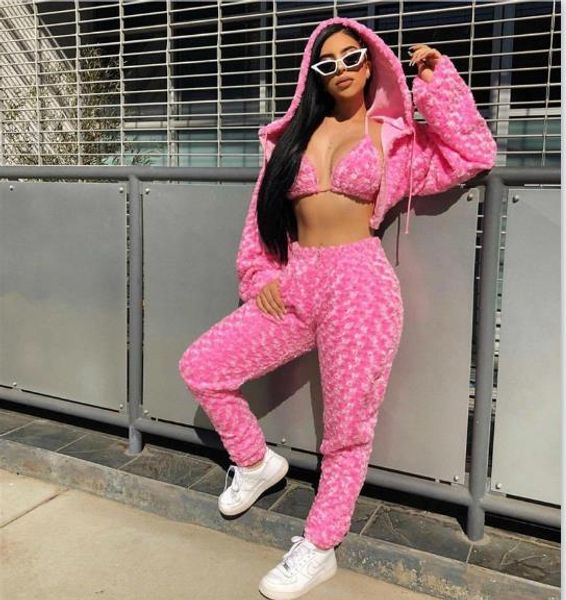 rose velvet women designer tracksuits 2 piece pants sweet slim long sleeved hooded zipper suits fashion women tracksuits, White
rose velvet women designer tracksuits 2 piece pants sweet slim long sleeved hooded zipper suits fashion women tracksuits, White