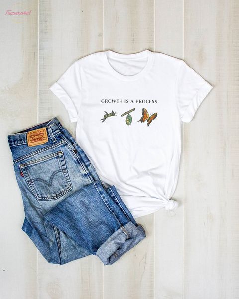growth is a process t shirt women casual grunge cotton funny tumblr street style camisetas aesthetic graphic tee fit, White
growth is a process t shirt women casual grunge cotton funny tumblr street style camisetas aesthetic graphic tee fit, White