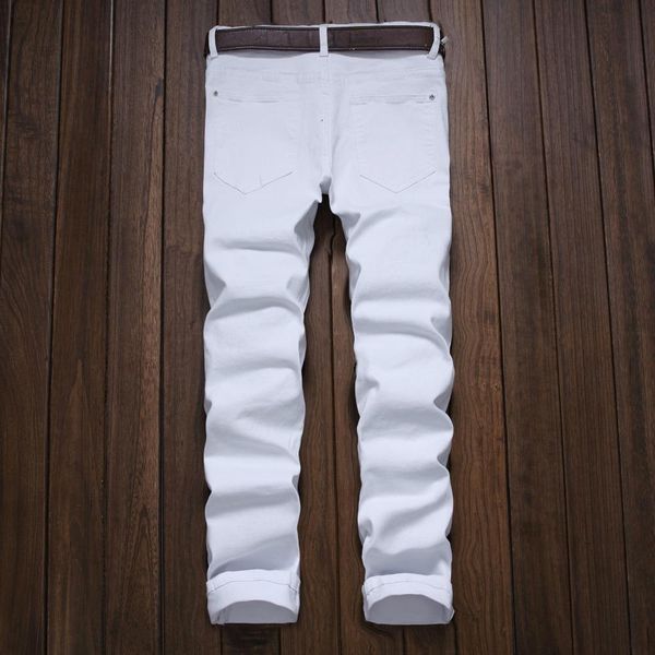 patchwork red white black ripped denim pant knee hole zipper biker jeans men slim skinny destroyed torn jean pants hip -hop swag regular, Blue
patchwork red white black ripped denim pant knee hole zipper biker jeans men slim skinny destroyed torn jean pants hip -hop swag regular, Blue