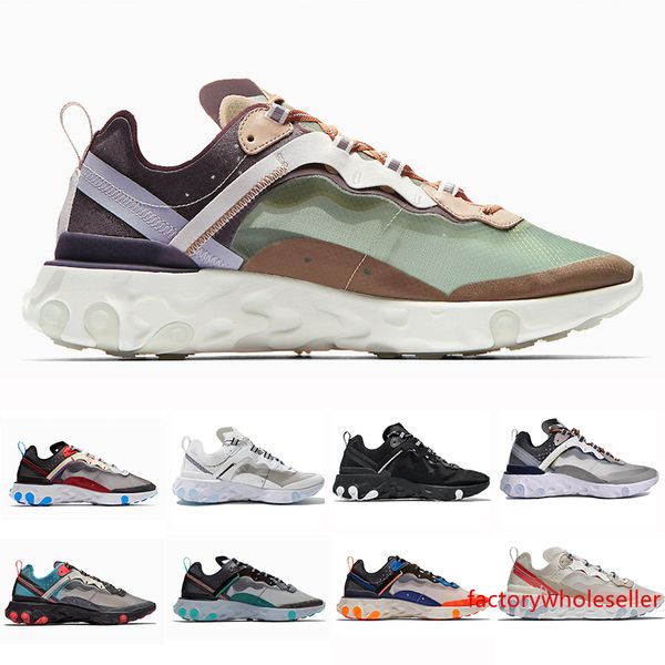 2019 react element 87 undercover men running shoes for women designer sports mens trainer shoes sail light bone sneakers 36-45
2019 react element 87 undercover men running shoes for women designer sports mens trainer shoes sail light bone sneakers 36-45